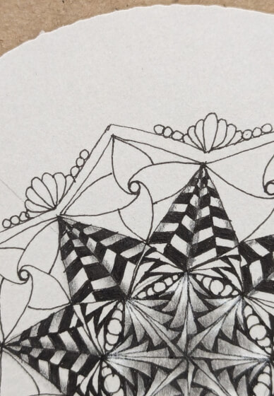 Zentangle® Drawing at Home: Stars and Stripes