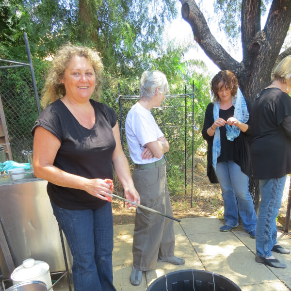 Photo from a Charlene O'Brien workshop