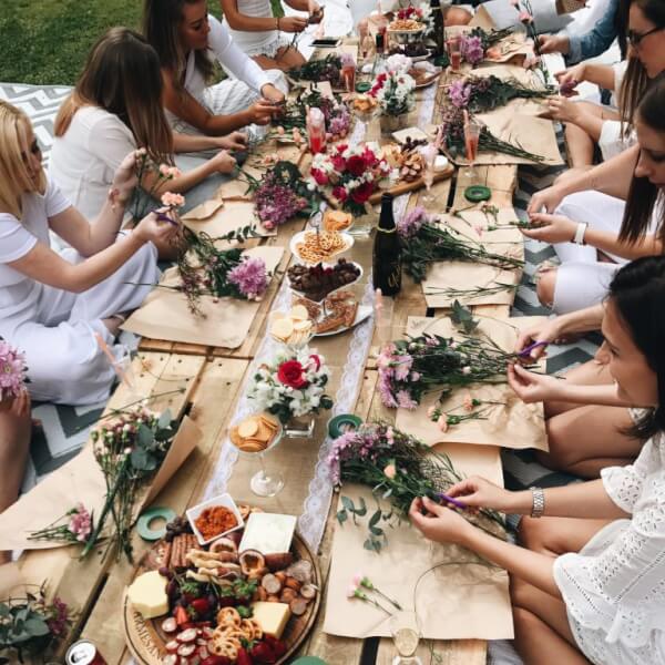 Floristry class by Gypsy & the Tinker