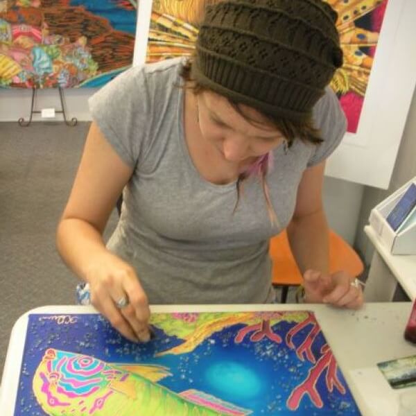 Photo from a Kim Michelle Toft workshop