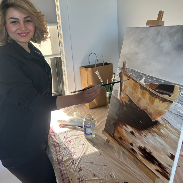 Photo from a Sara art Centre workshop