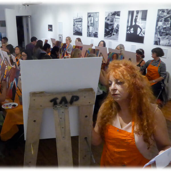 Photo from a TAP Art Gallery workshop
