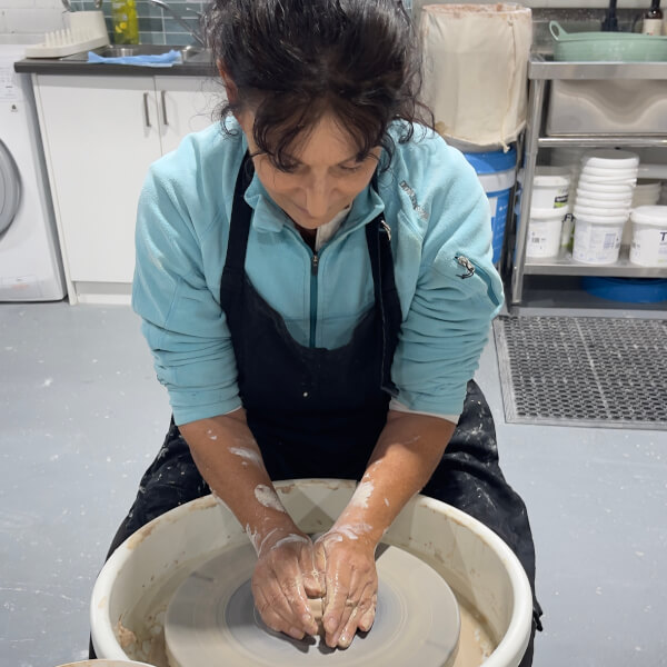Beginner Wheel Throwing Pottery Class review by Kate Caridakis - Melbourne
