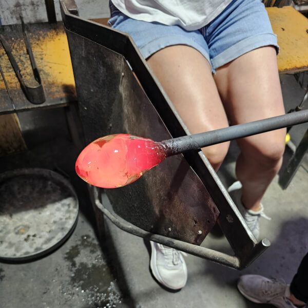 Beginners' Glassblowing Workshop review by Aparna Naik - Melbourne