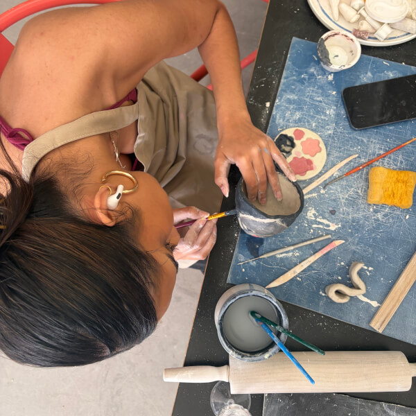 Clay and Sip Class review by Lisa Madden - Newcastle