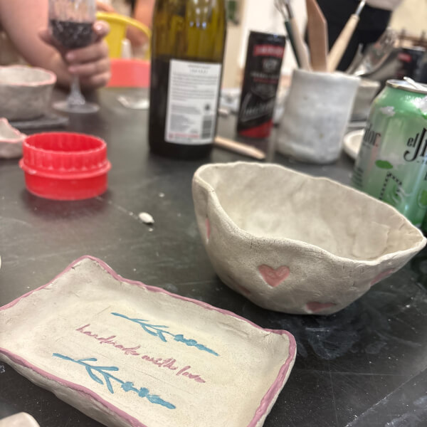 Clay and Sip Class review by Amelia King - Newcastle