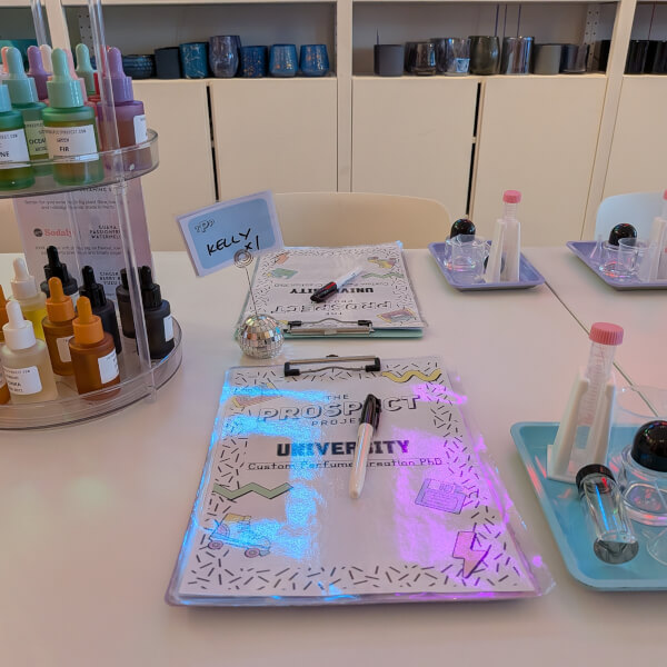 Custom Perfume Making Class review by Kelly Harry - Perth