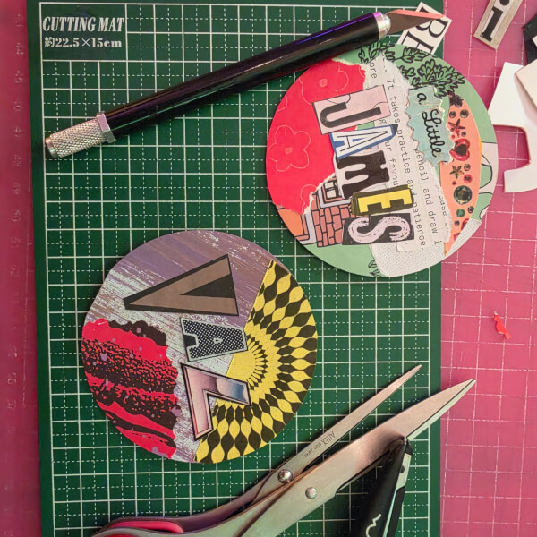 Cut and Paste Collage Workshop review by James Pearce - Melbourne