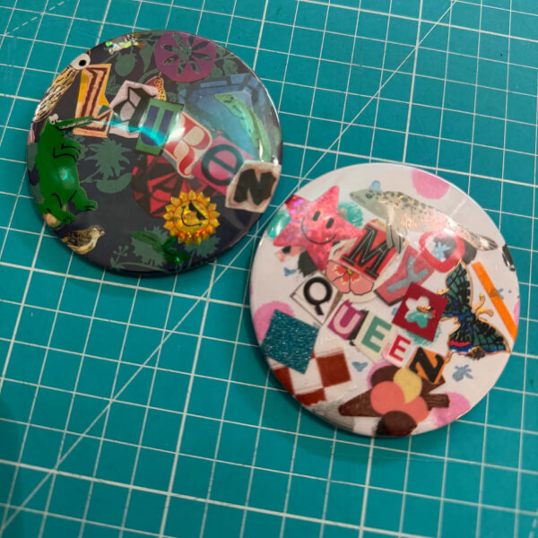 Cut and Paste Collage Workshop review by Lauren Witney - Melbourne