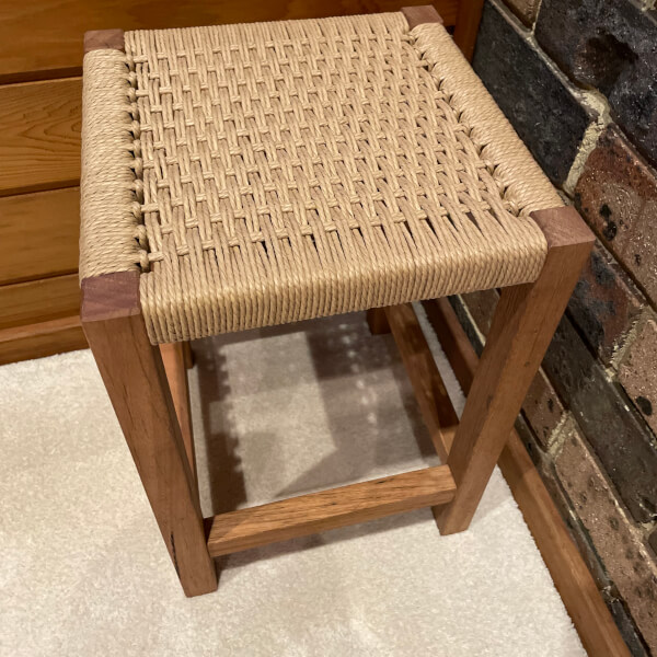 Furniture Cord Weaving Class review by Liz Shrimski - Sydney