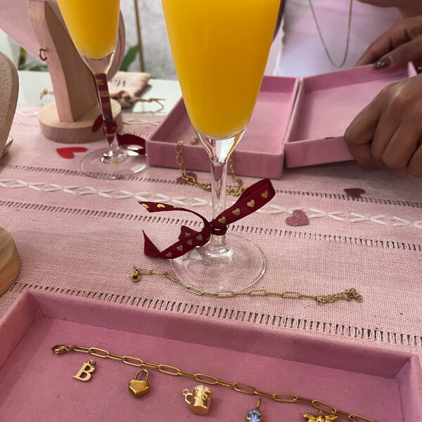 Gold Charm Bar and Workshop: Design Your Own Jewellery review by Bronwyn Peterson - Melbourne
