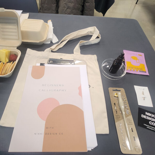 Introduction to Modern Calligraphy Class review by Elle Chen - Sydney