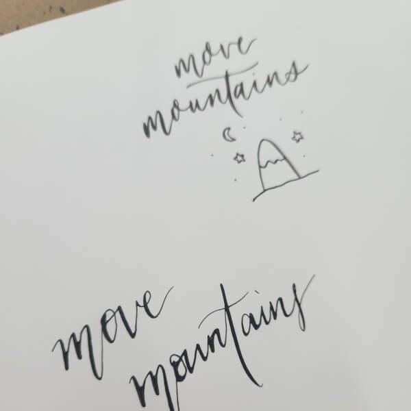 Introduction to Modern Calligraphy Class review by Fran - Sydney