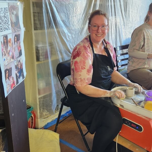 Introduction to Wheel Throwing Workshop review by Angela Abussi - Brisbane