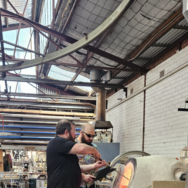 Introductory Glassblowing Workshop review by Mick Holden - Melbourne