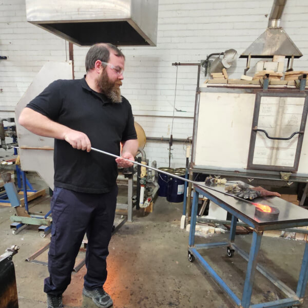 Introductory Glassblowing Workshop review by Mick Holden - Melbourne