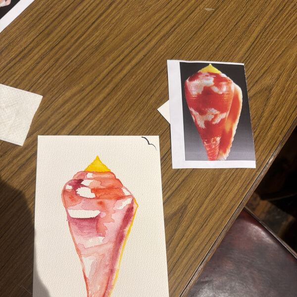 Nature-inspired Watercolour Class review by Deborah Smith - Sydney