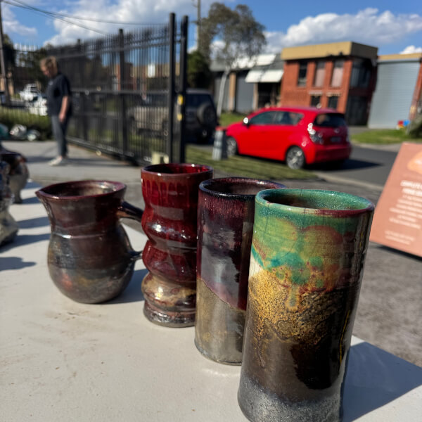 Raku Firing Pottery Workshop review by Sally Craig - Melbourne