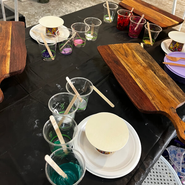 Resin Cheese Board and Sip Class review by Beth Ollington - Melbourne