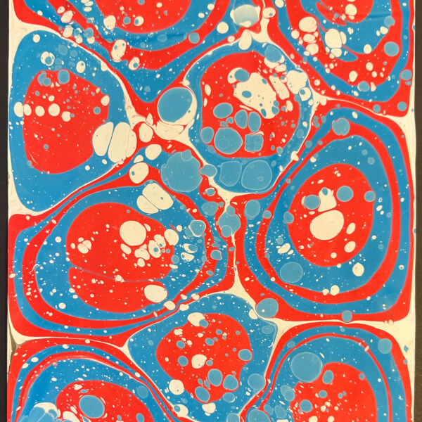 Water Marbling Workshop review by Siobhan Byford - Melbourne