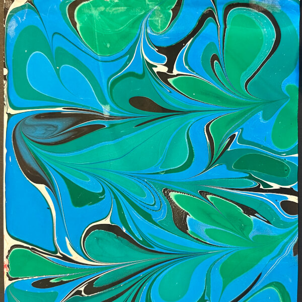 Water Marbling Workshop review by Siobhan Byford - Melbourne