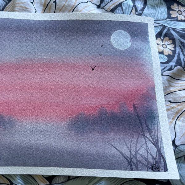 Watercolour Painting Workshop for Beginners review by Kerrie Hughes - Melbourne