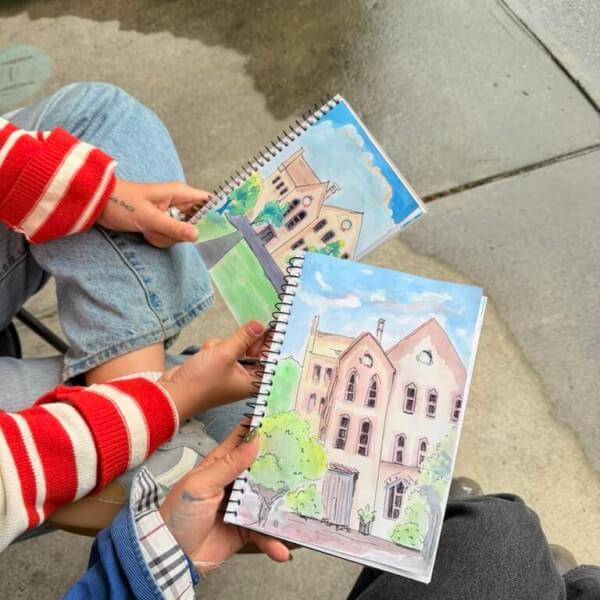 Watercolour Painting Workshop: Pen and Wash review by Alouisa de Gryse - Melbourne